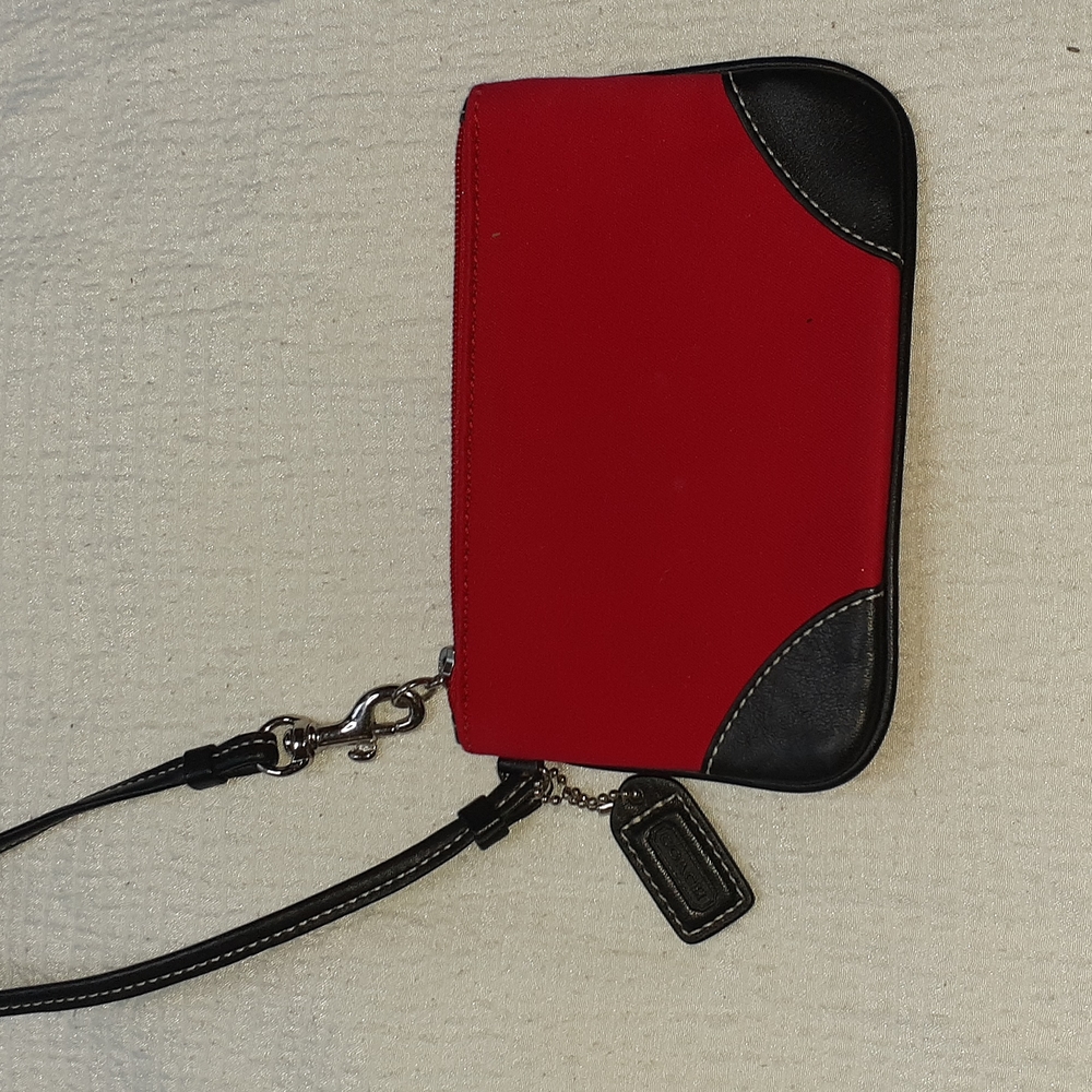 Coach small wristlet
